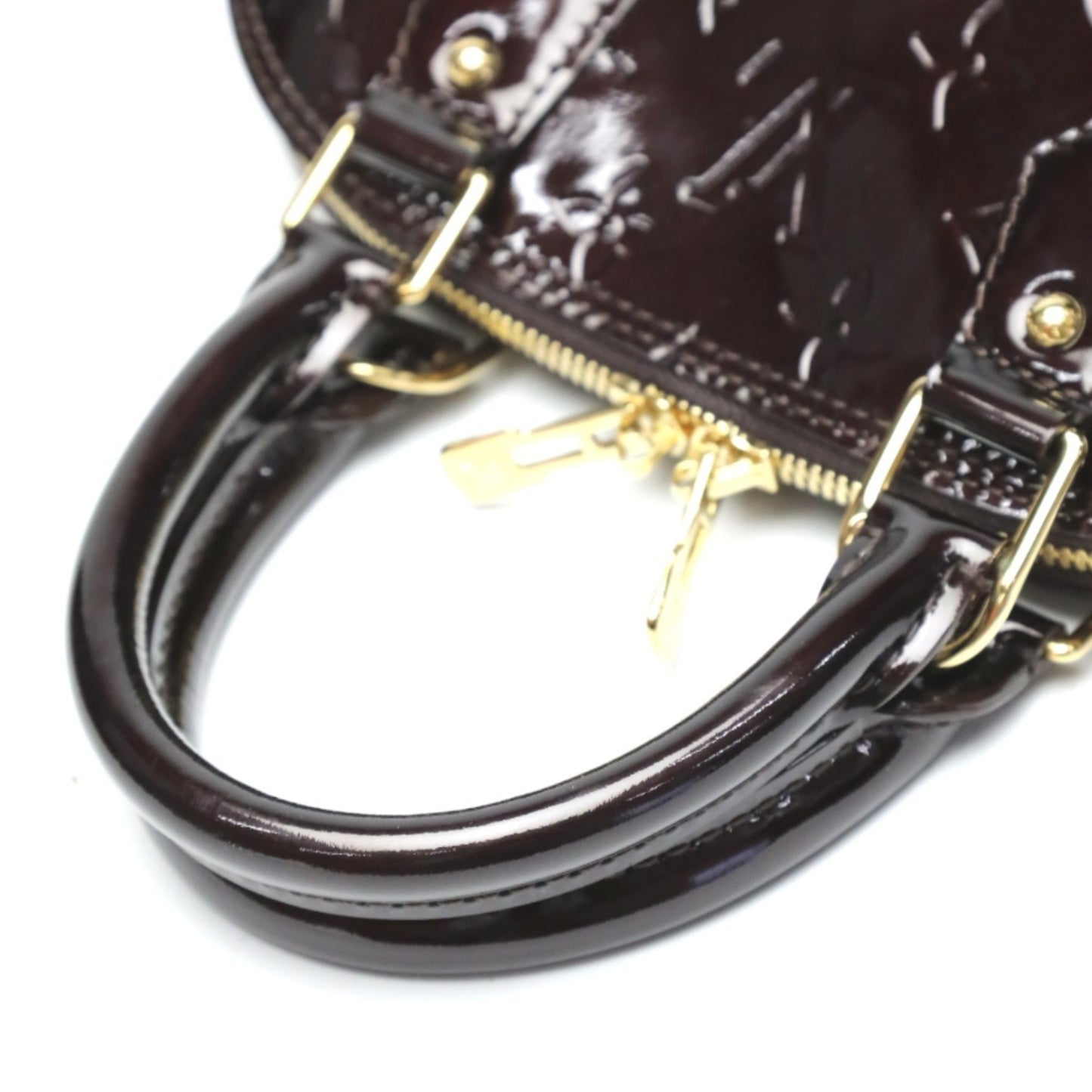Louis Vuitton Vernis Red Handbags