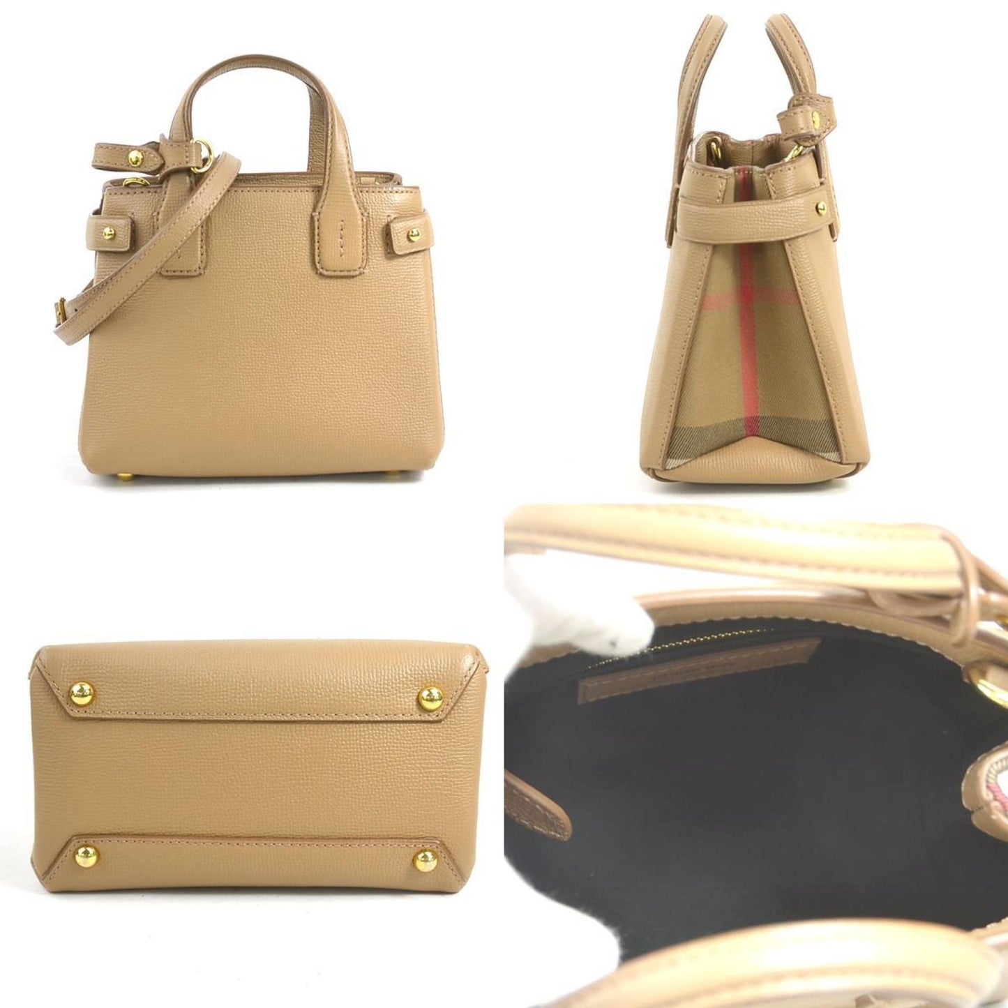 Burberry Canvas Brown Handbags
