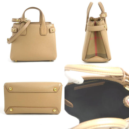 Burberry Canvas Brown Handbags