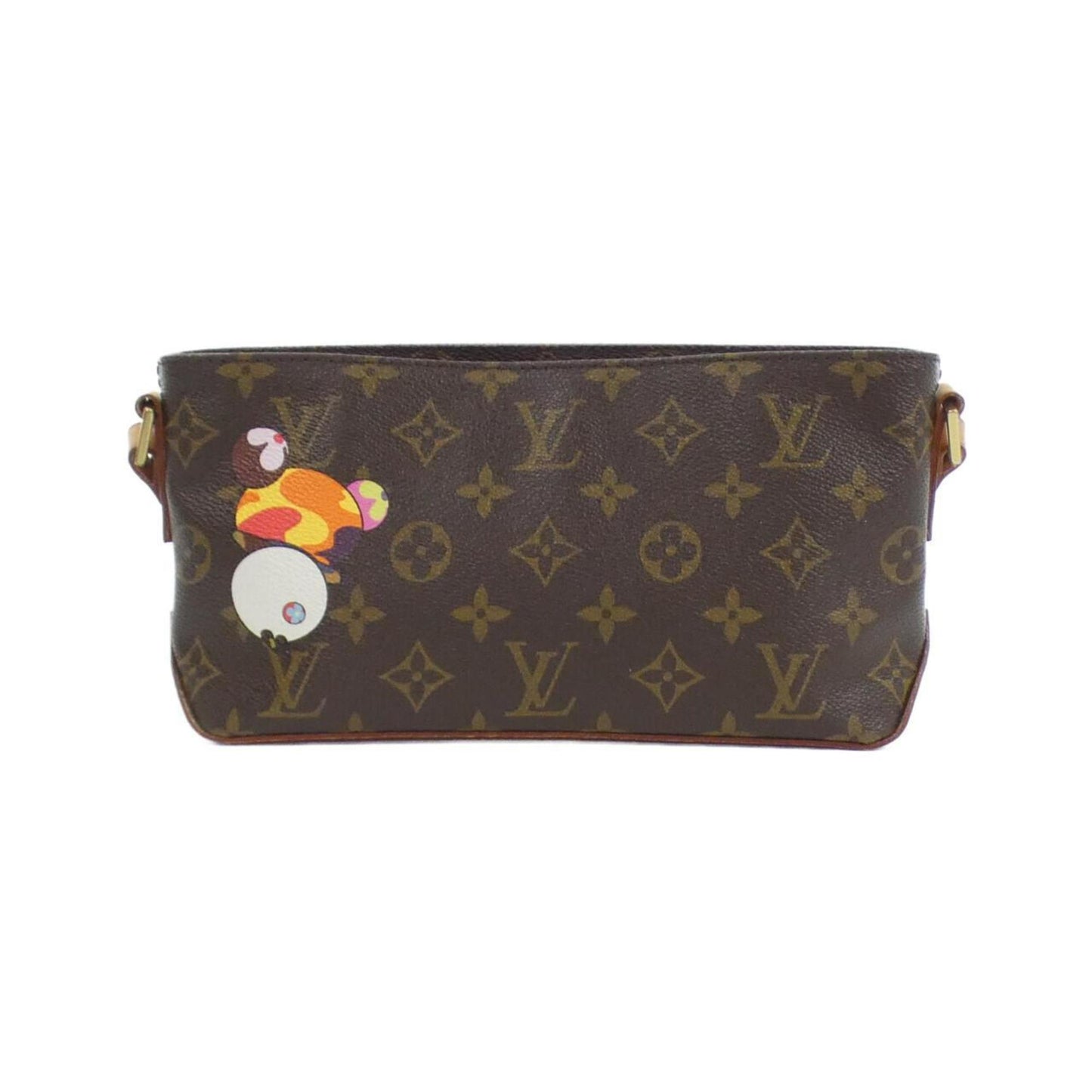 Louis Vuitton Coated Canvas Brown Shoulder Bags