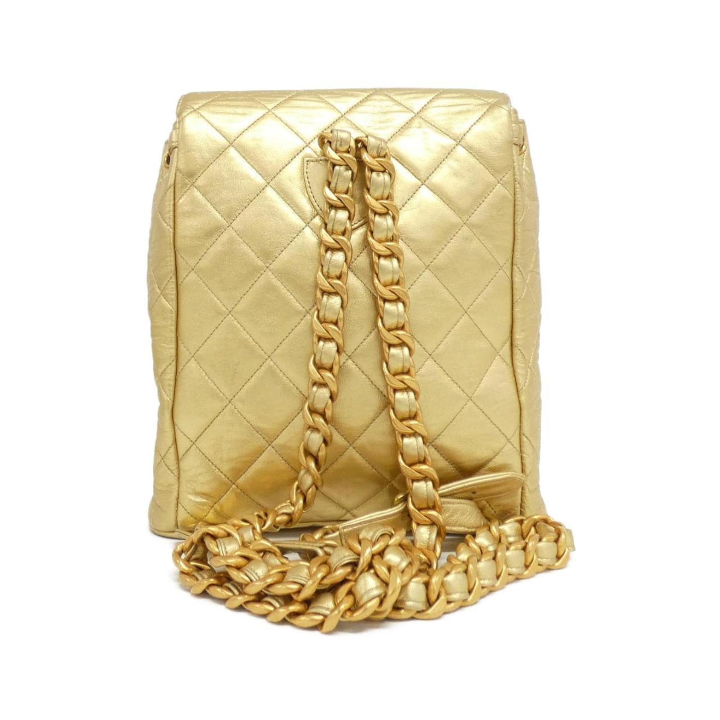 Chanel Others Gold Backpacks
