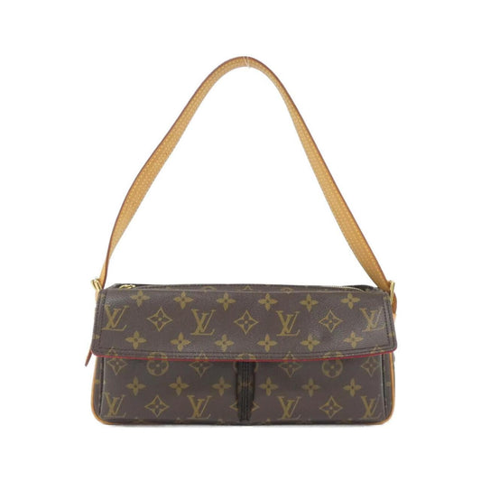 Louis Vuitton Coated Canvas Brown Shoulder Bags