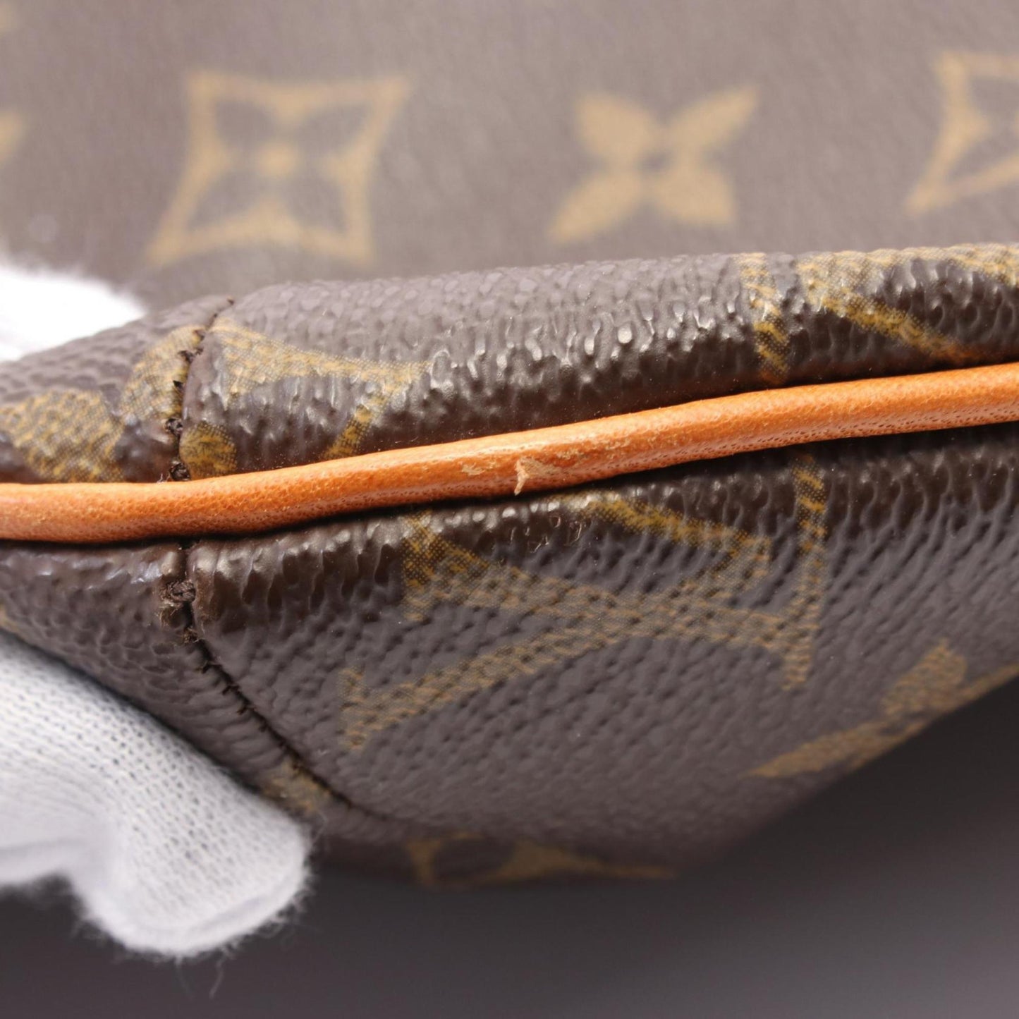Louis Vuitton Coated Canvas Brown Shoulder Bags