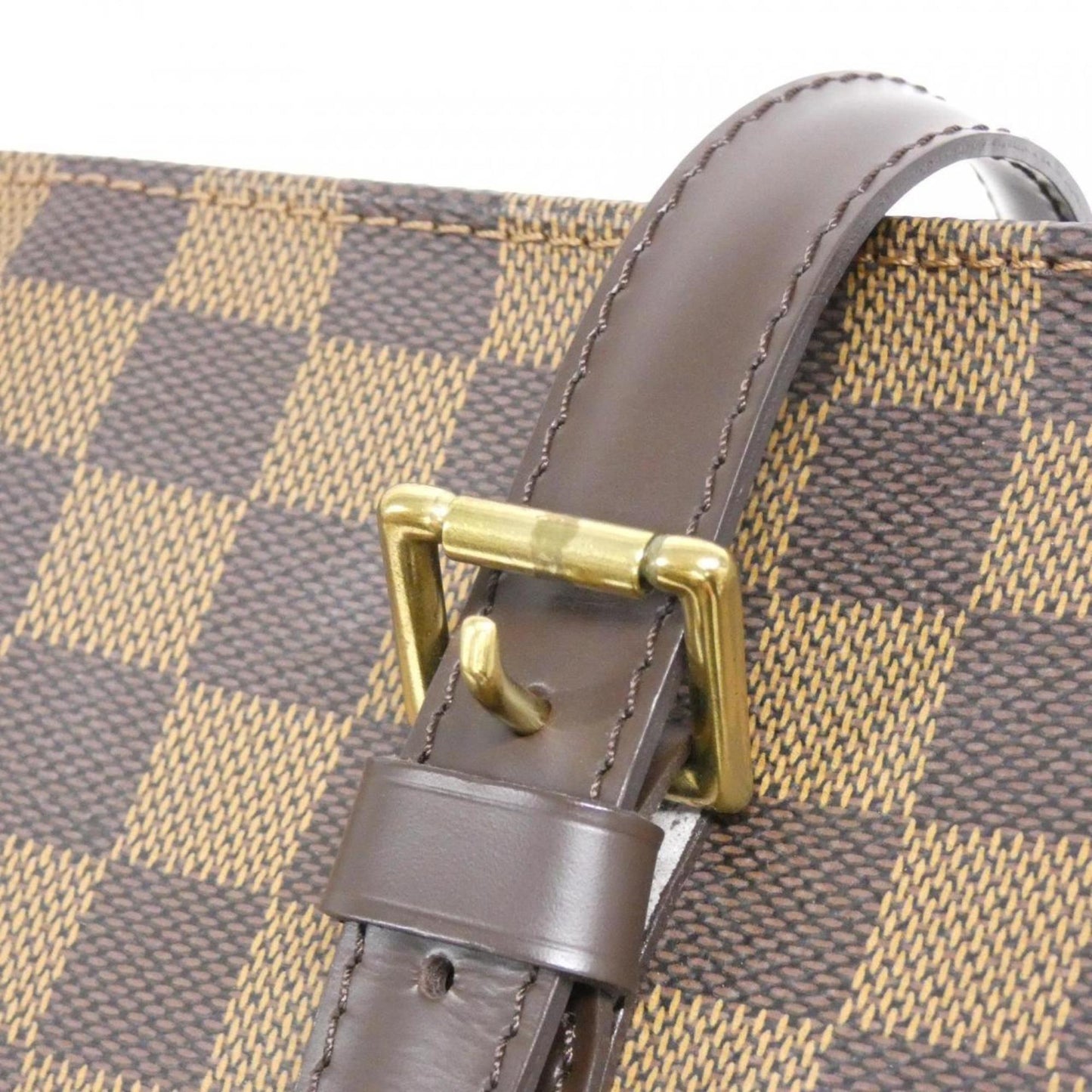 Louis Vuitton Coated Canvas Brown Shoulder Bags