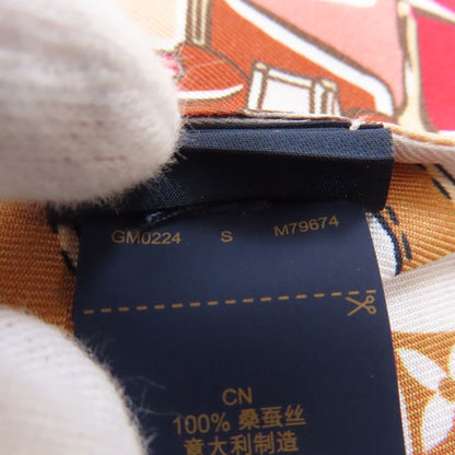 Louis Vuitton Silk Brown Scarves