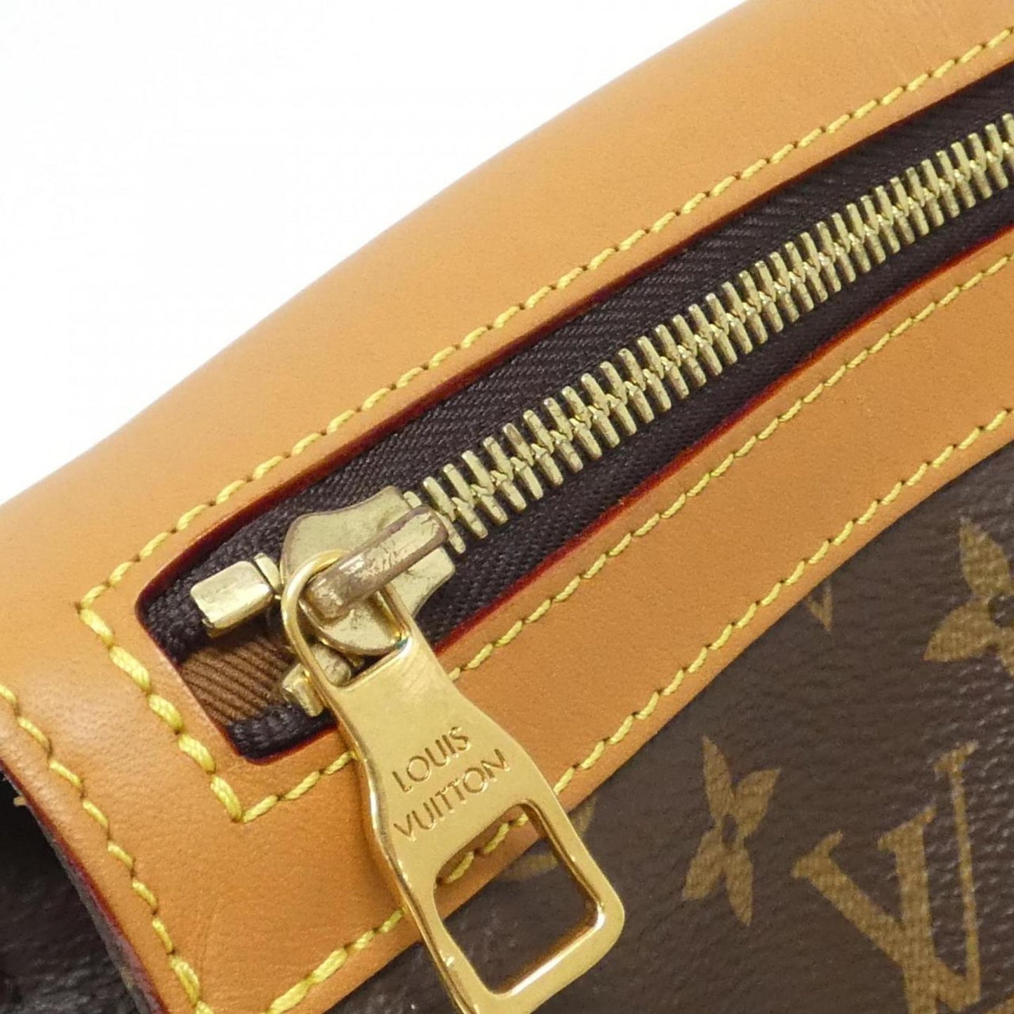 Louis Vuitton Coated Canvas Brown Shoulder Bags