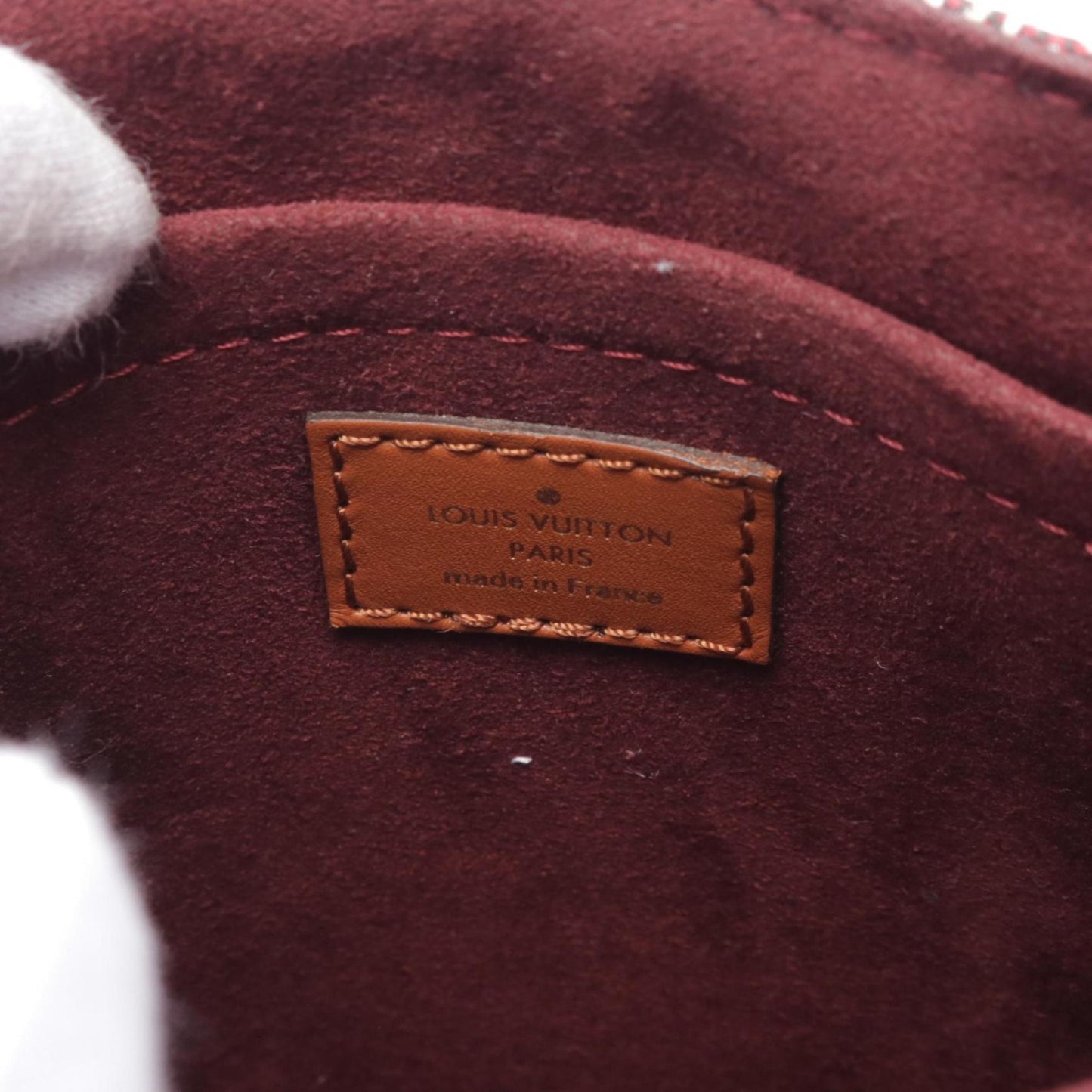 Louis Vuitton Canvas Red Handbags