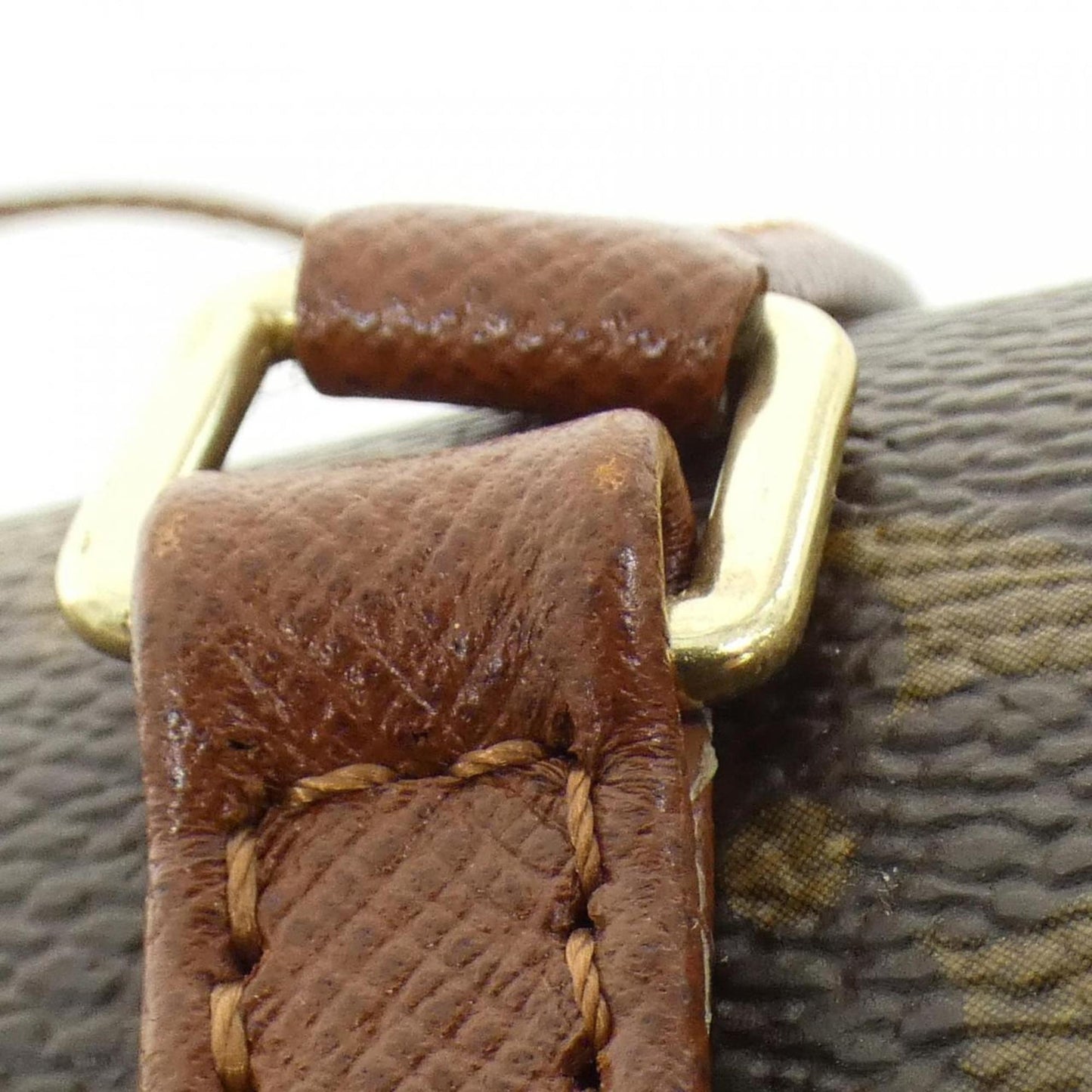Louis Vuitton Coated Canvas Brown Handbags