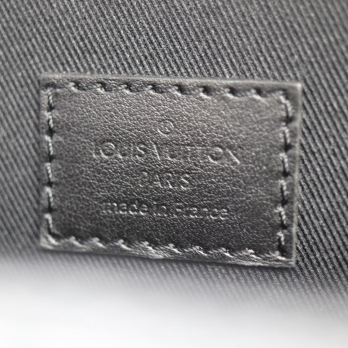 Louis Vuitton Pvc Black Shoulder Bags