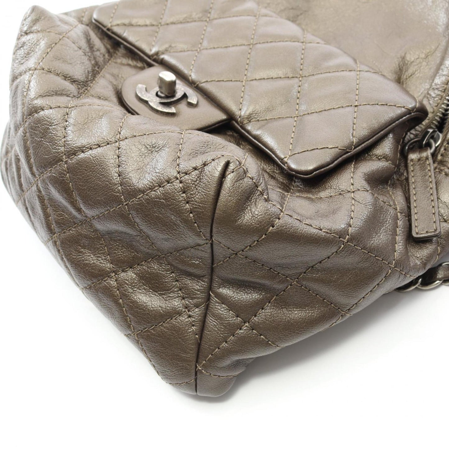 Chanel Others Green Backpacks