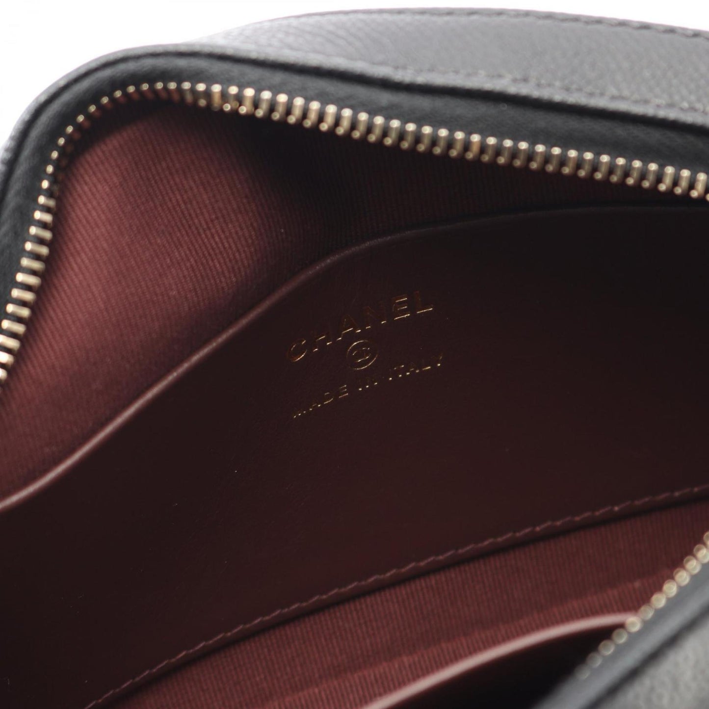 Chanel Calfskin Black Shoulder Bags