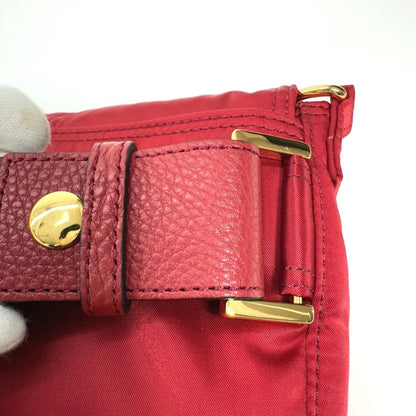 Fendi Nylon Red Shoulder Bags
