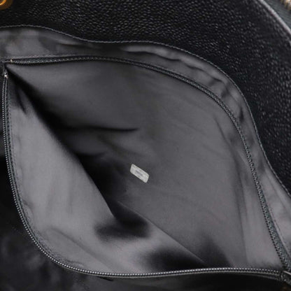 Chanel Calfskin Black Shoulder Bags
