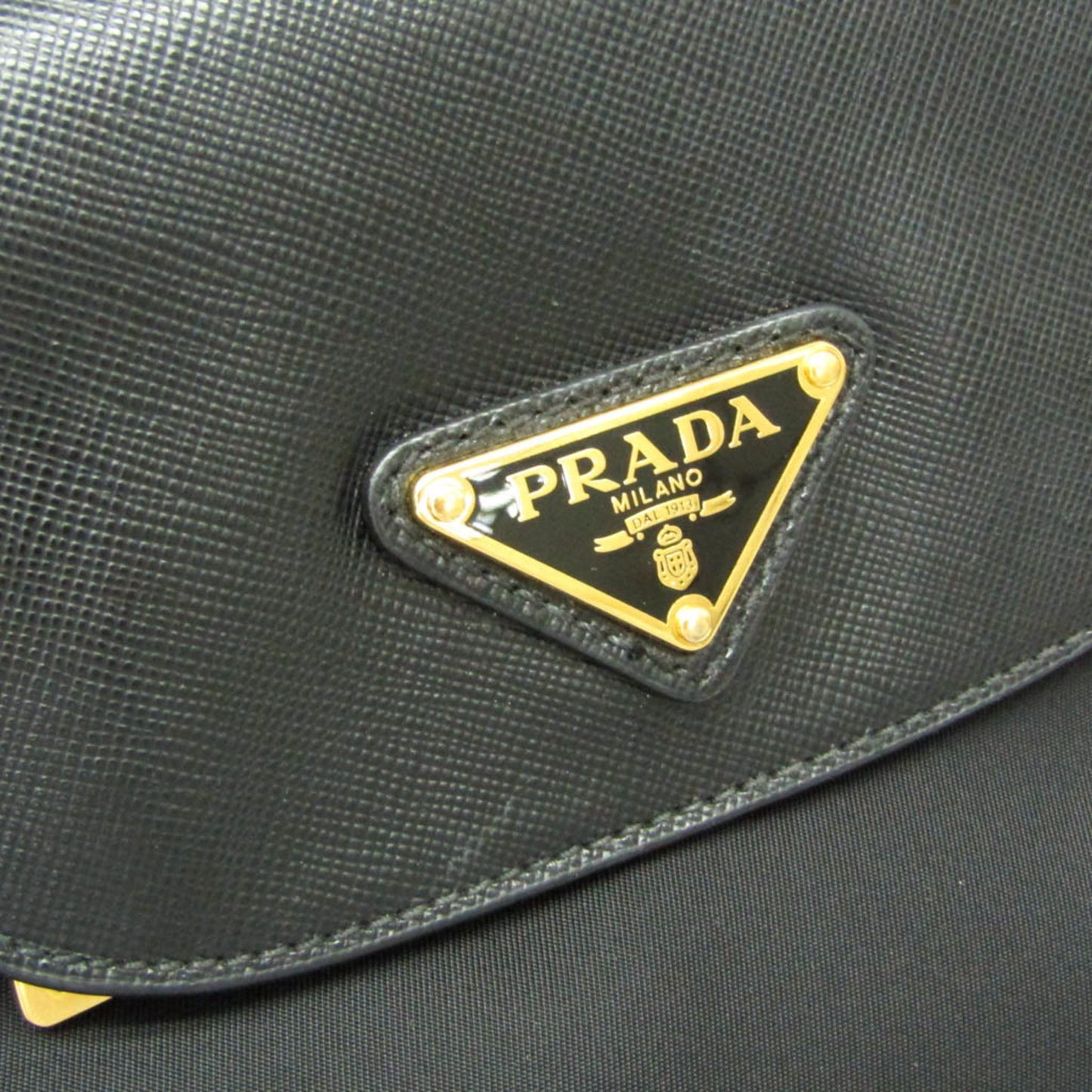 Prada Nylon Black Handbags