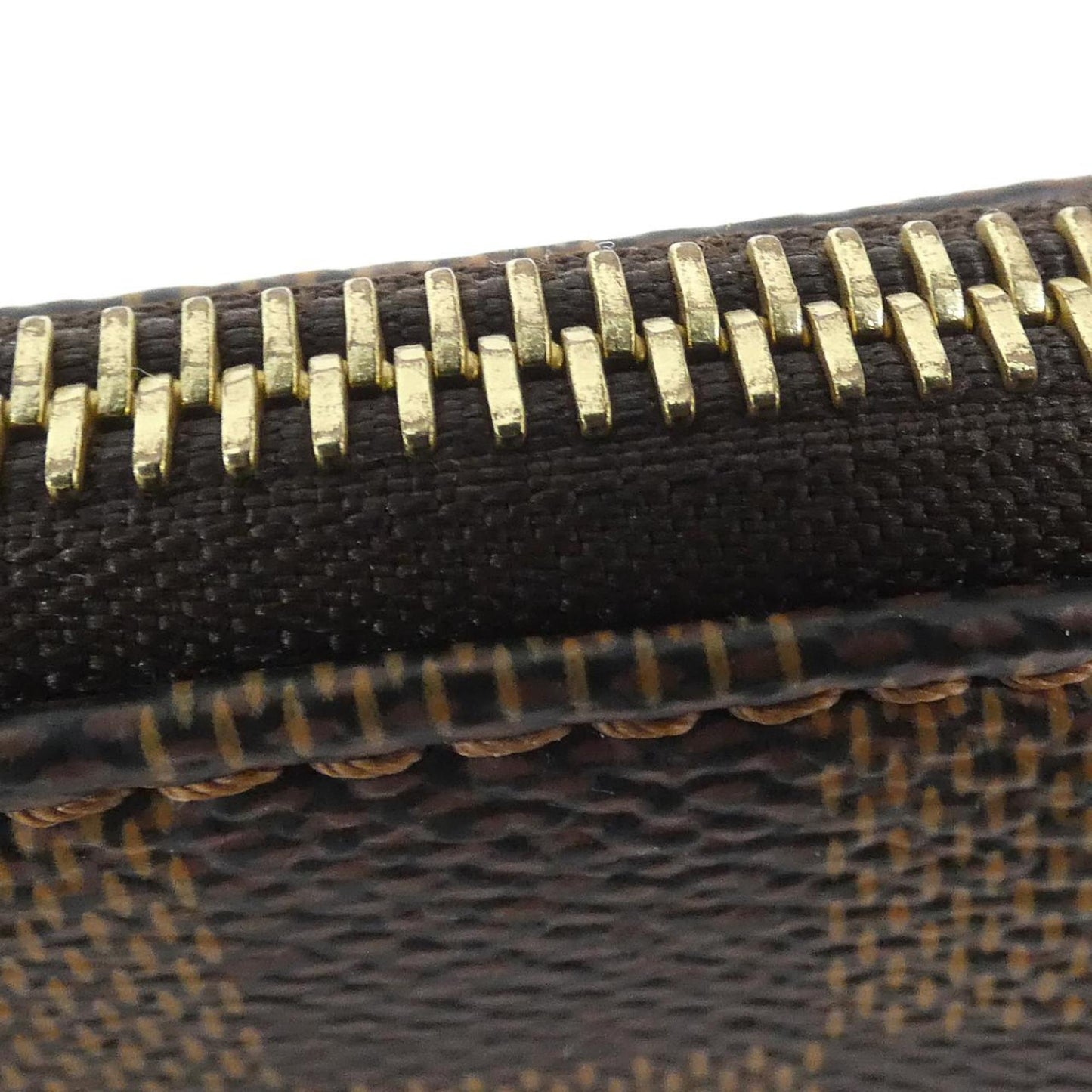 Louis Vuitton Coated Canvas Brown Handbags