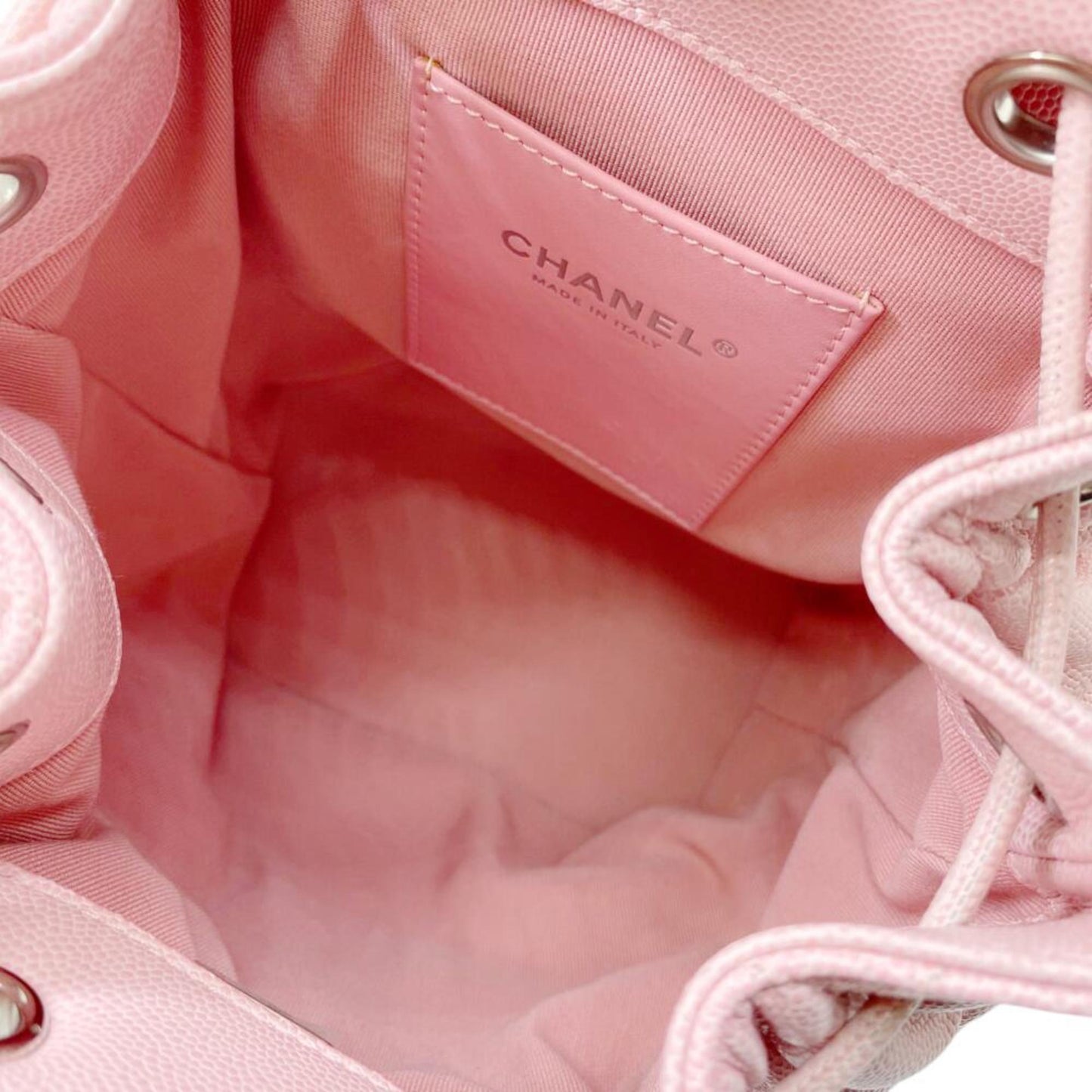 Chanel Calfskin Pink Backpacks