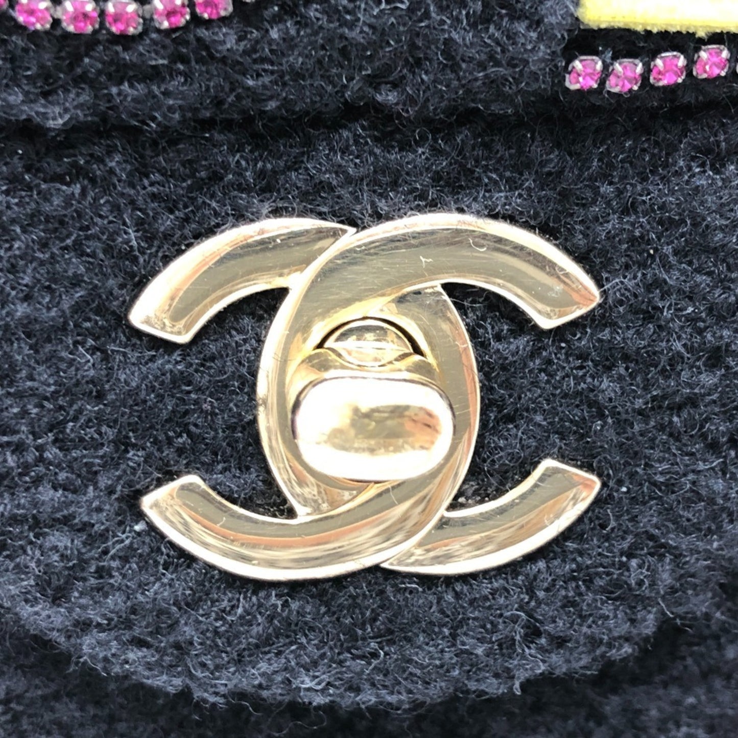 Chanel Canvas Black Shoulder Bags