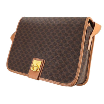 Celine Pvc Brown Shoulder Bags