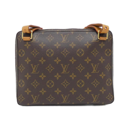 Louis Vuitton Coated Canvas Brown Shoulder Bags