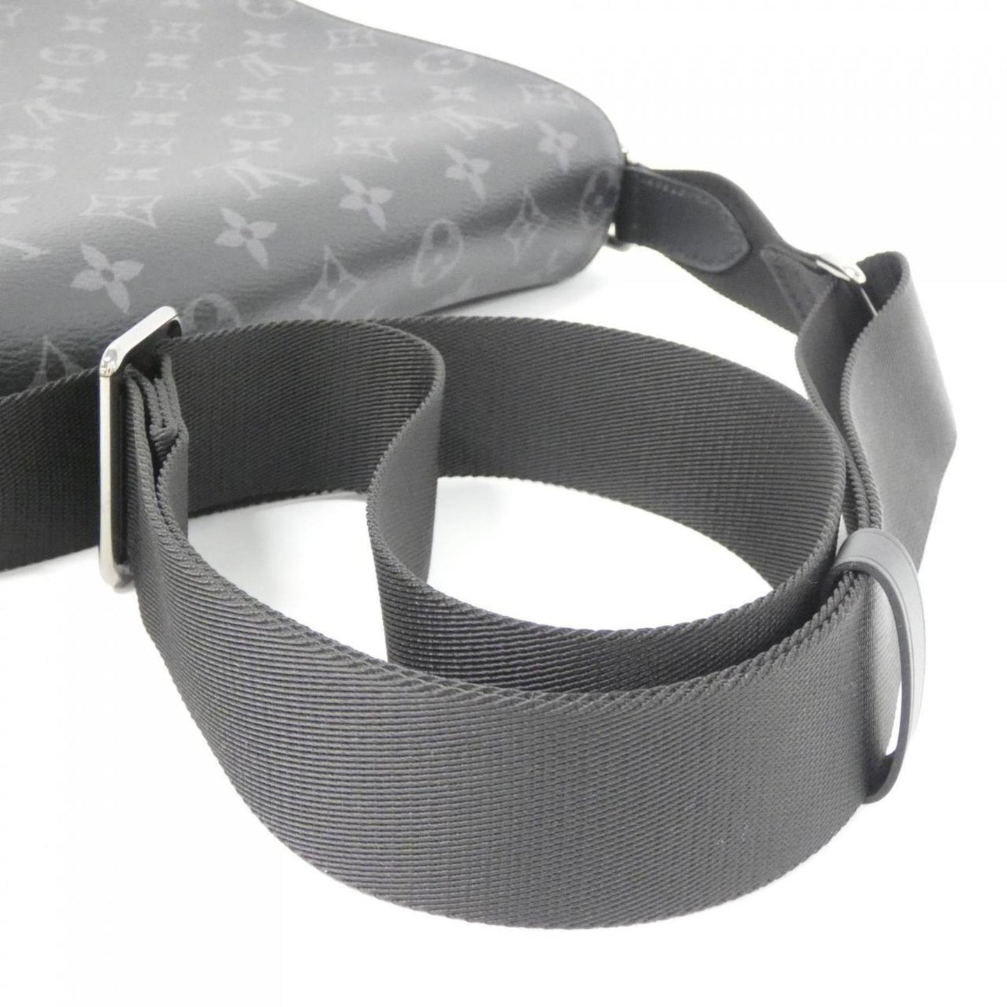 Louis Vuitton Coated Canvas Black Shoulder Bags