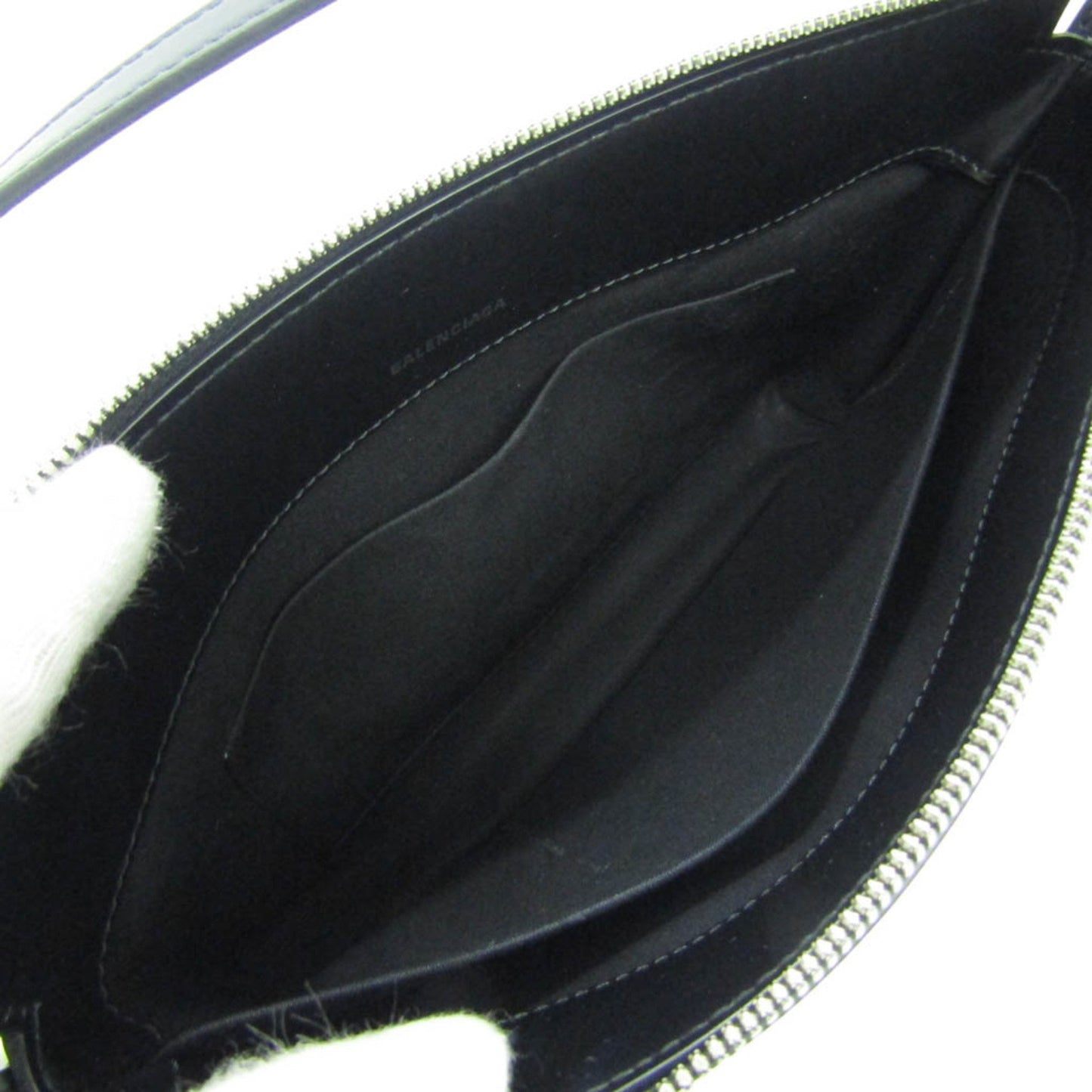 Balenciaga Canvas Black Shoulder Bags