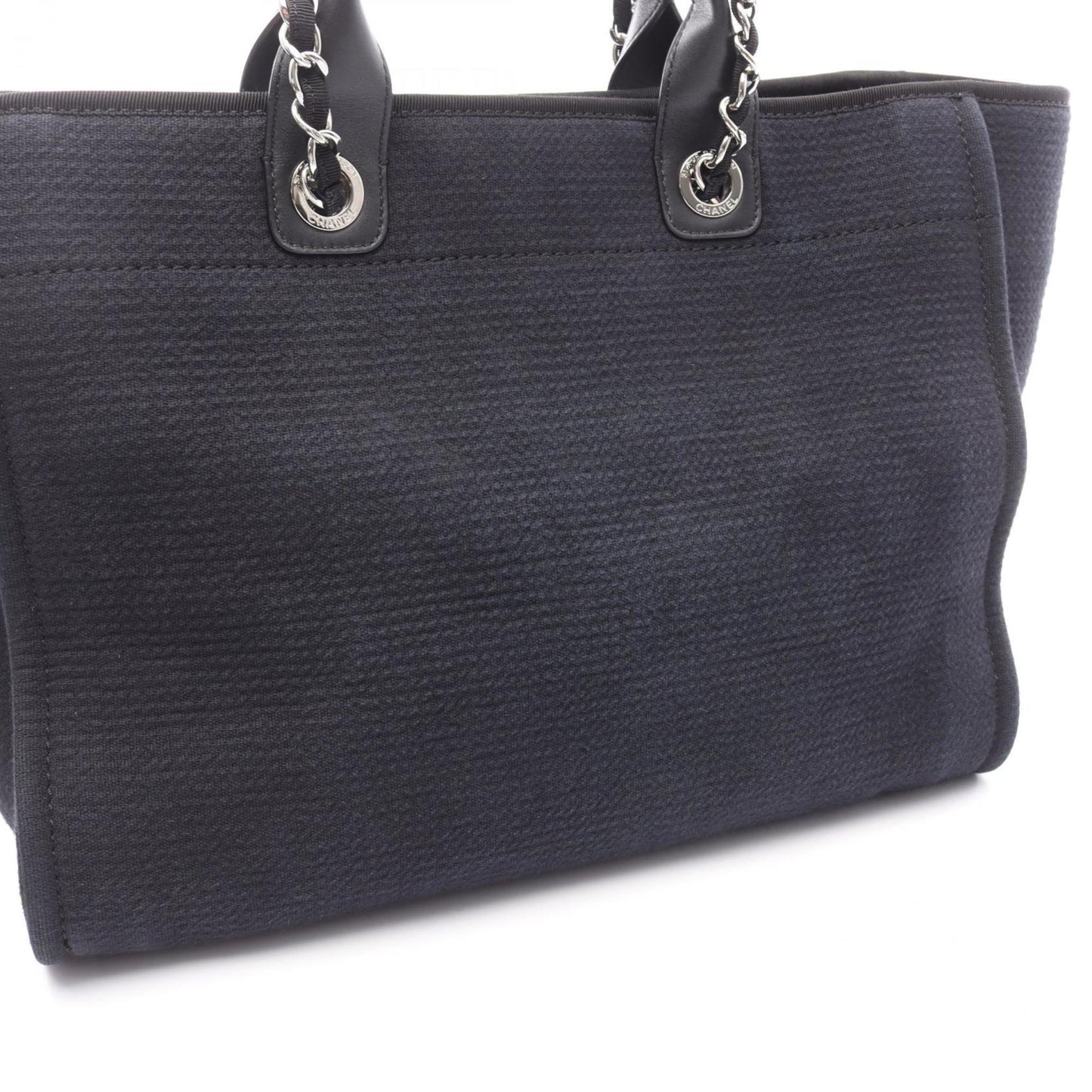 Chanel Canvas Black Tote Bags