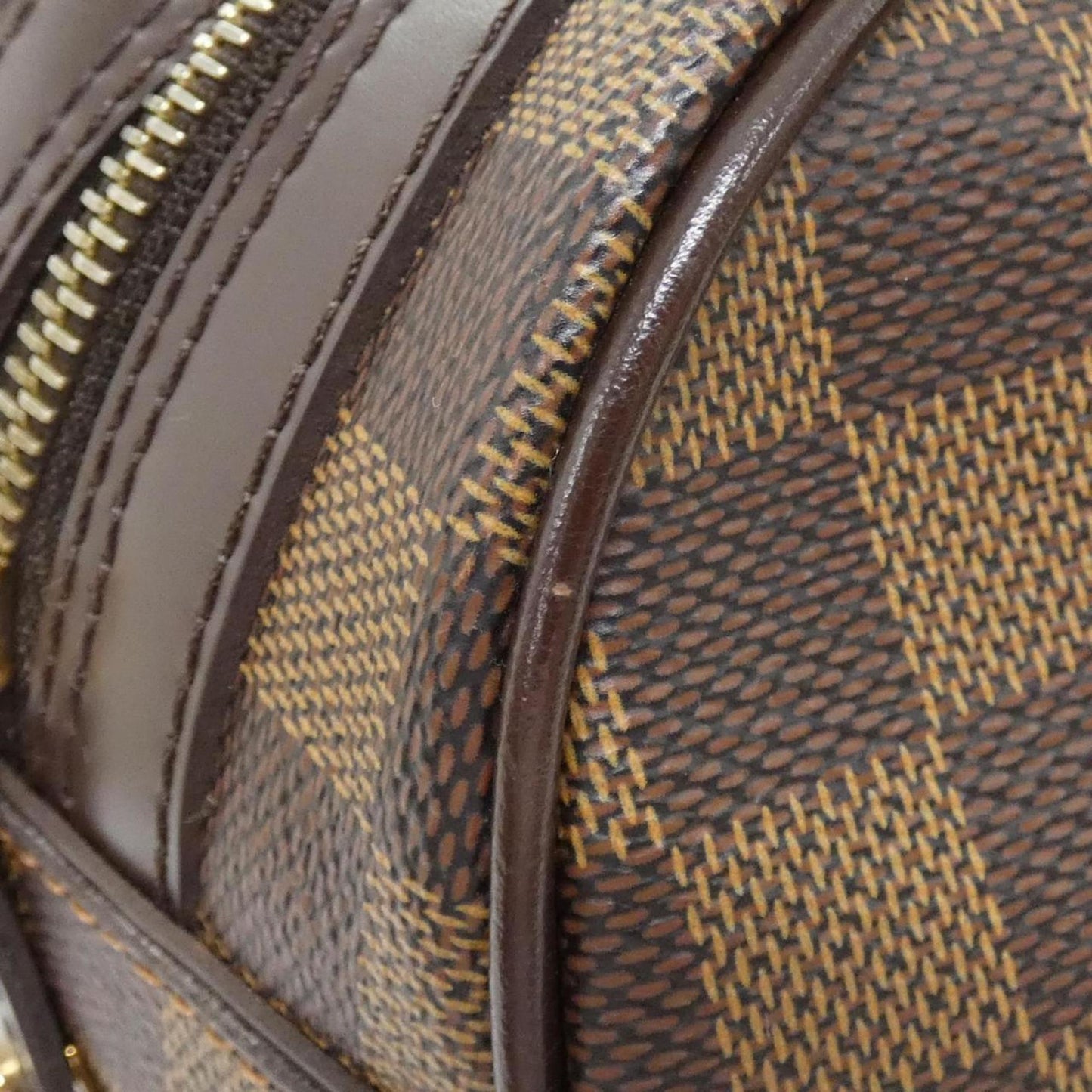 Louis Vuitton Coated Canvas Brown Handbags