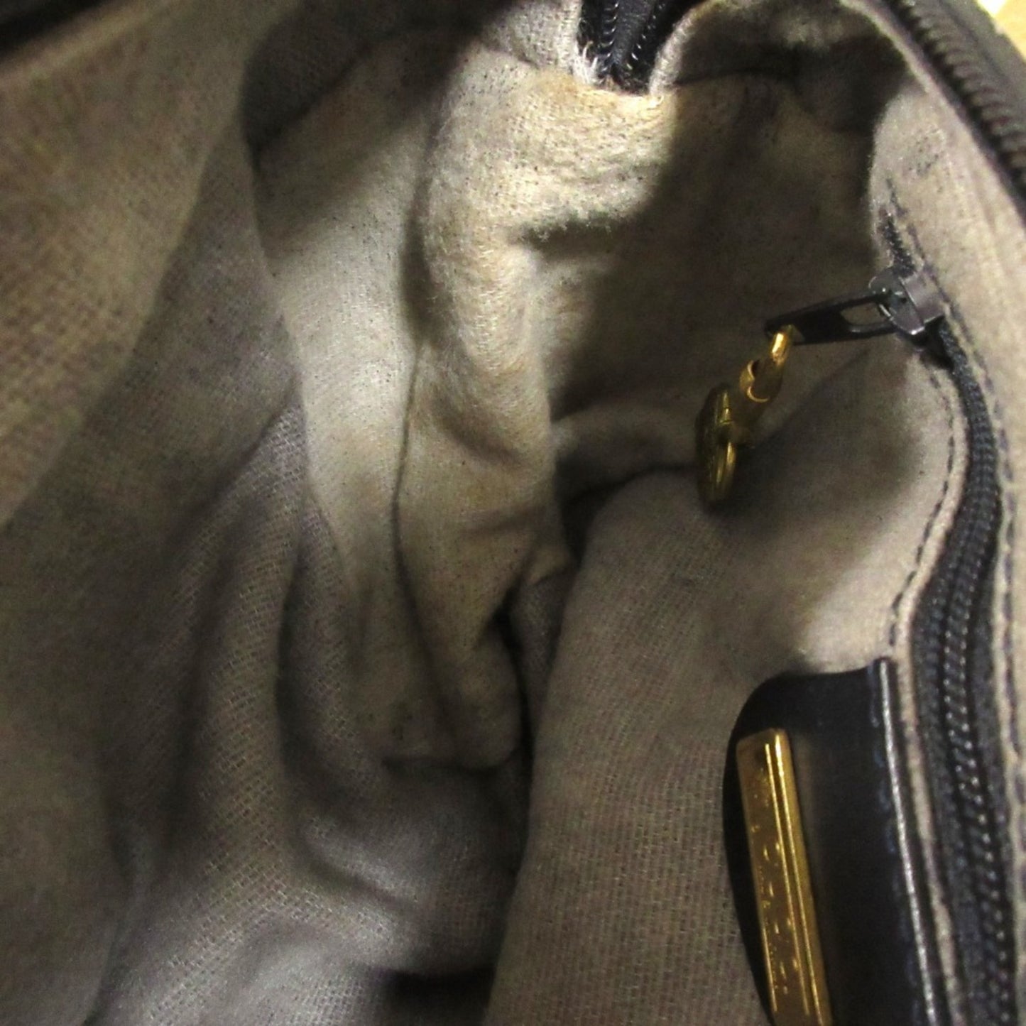 Gucci Pvc Gray Shoulder Bags