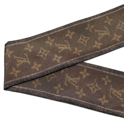 Louis Vuitton Silk Brown Scarves