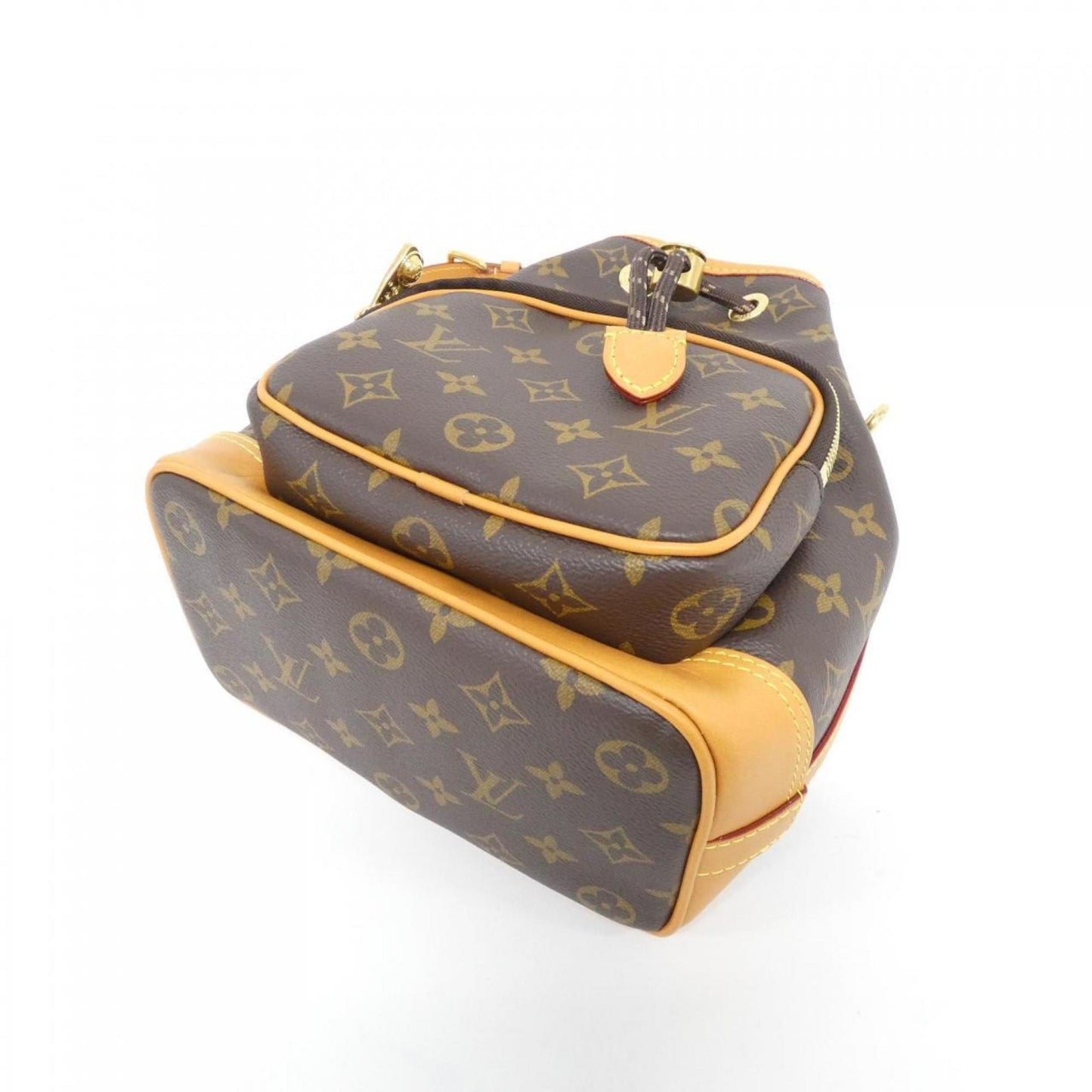 Louis Vuitton Coated Canvas Brown Handbags