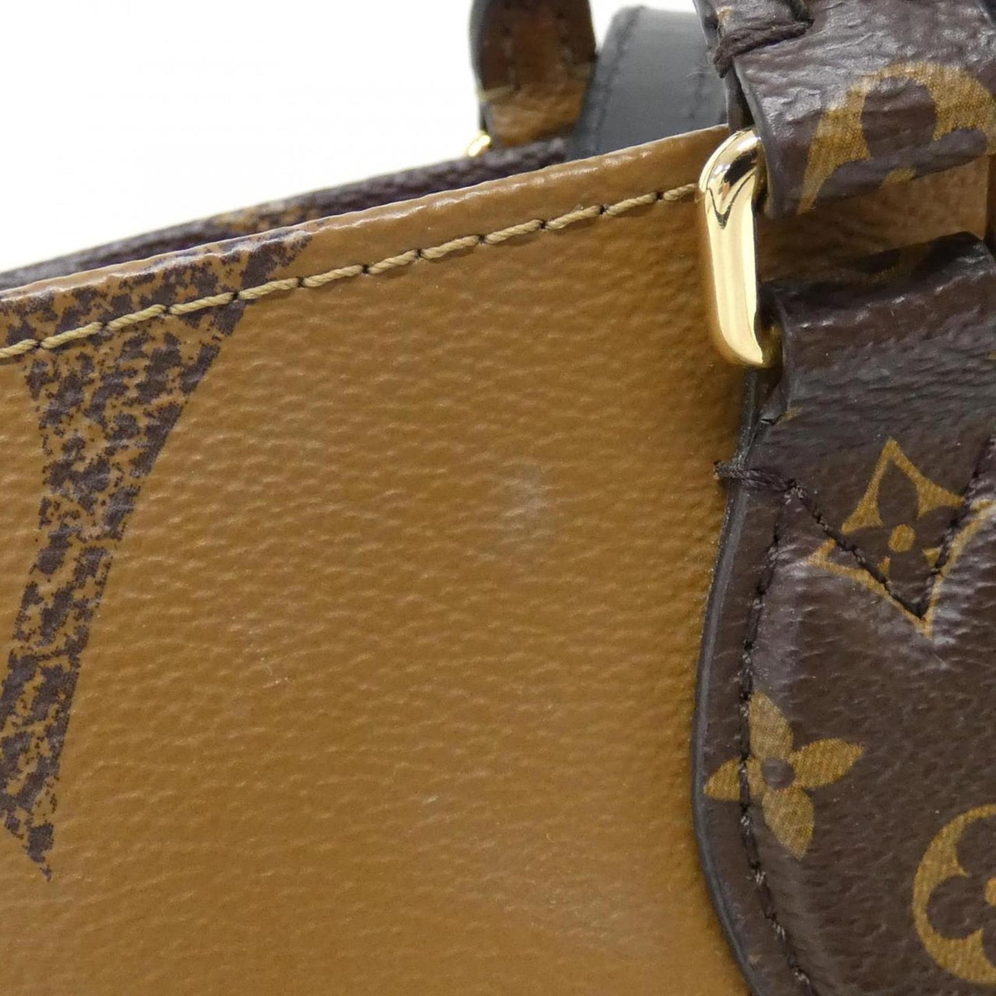 Louis Vuitton Coated Canvas Brown Handbags