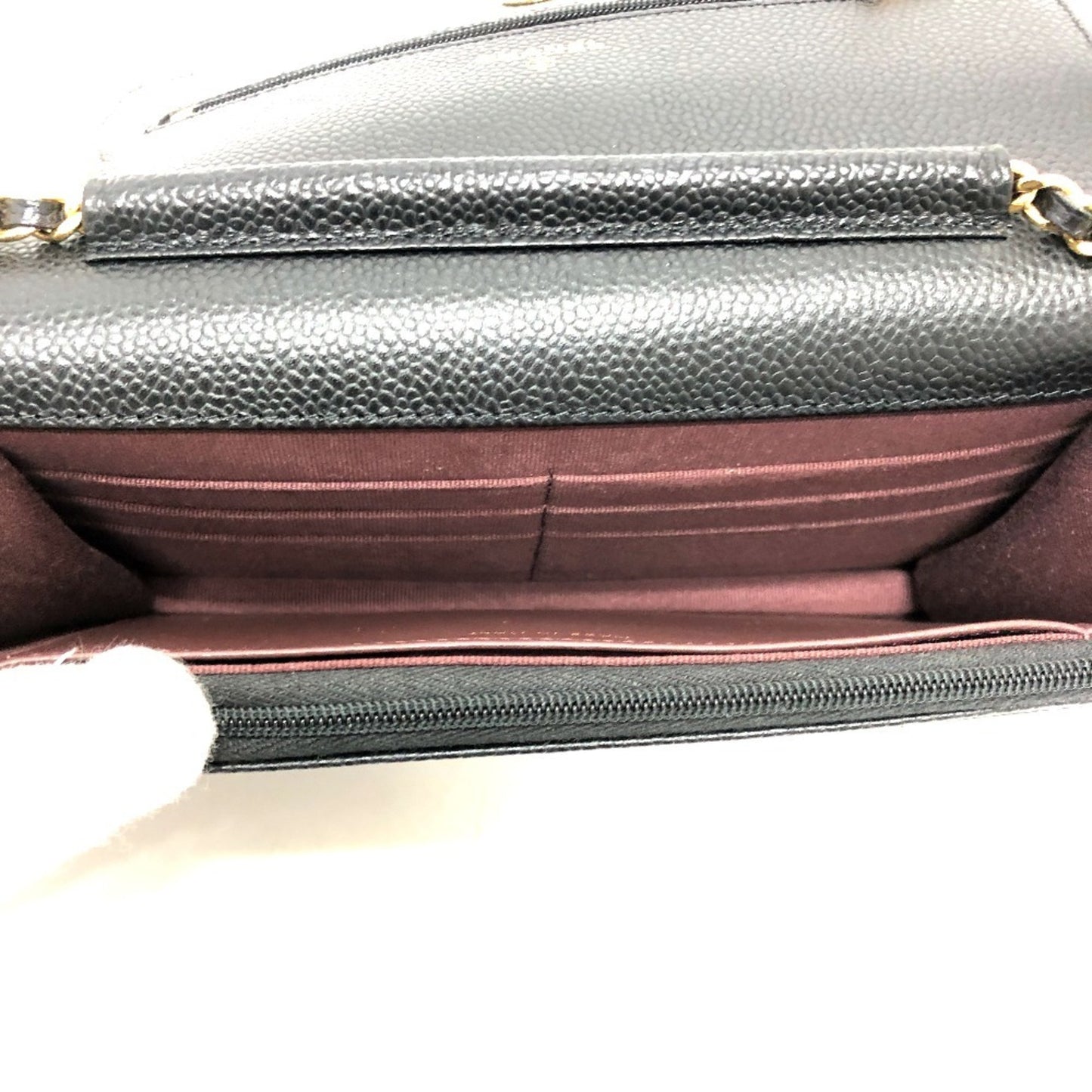 Chanel Calfskin Black Shoulder Bags