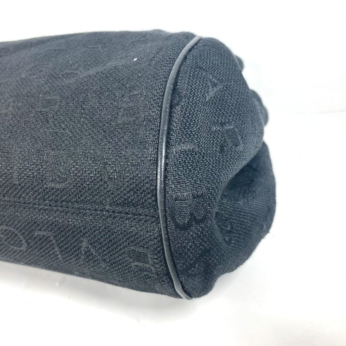 Bvlgari Canvas Black Shoulder Bags