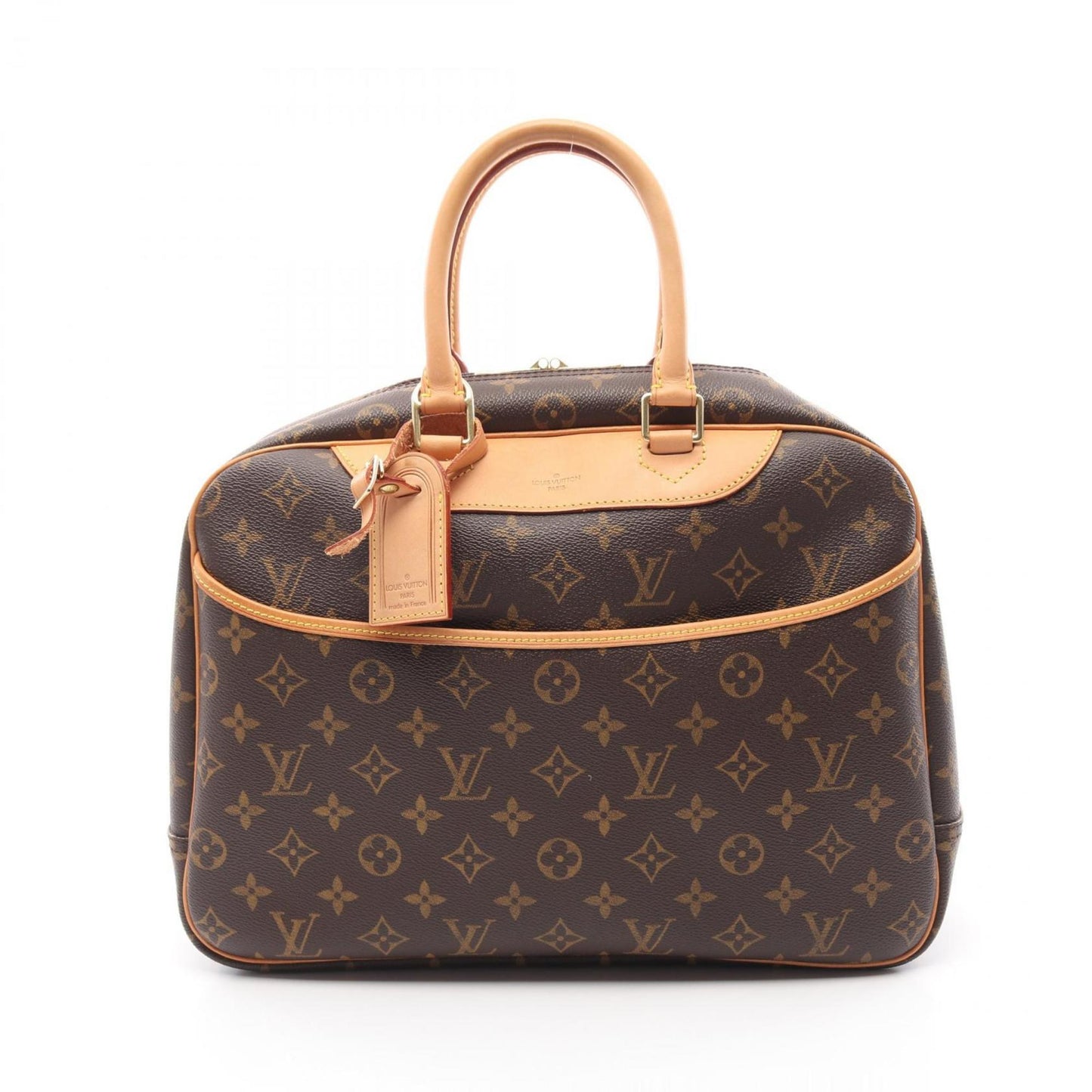 Louis Vuitton Coated Canvas Brown Handbags
