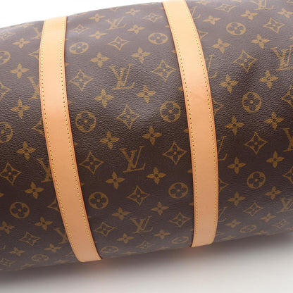 Louis Vuitton Coated Canvas Brown Travel Bags