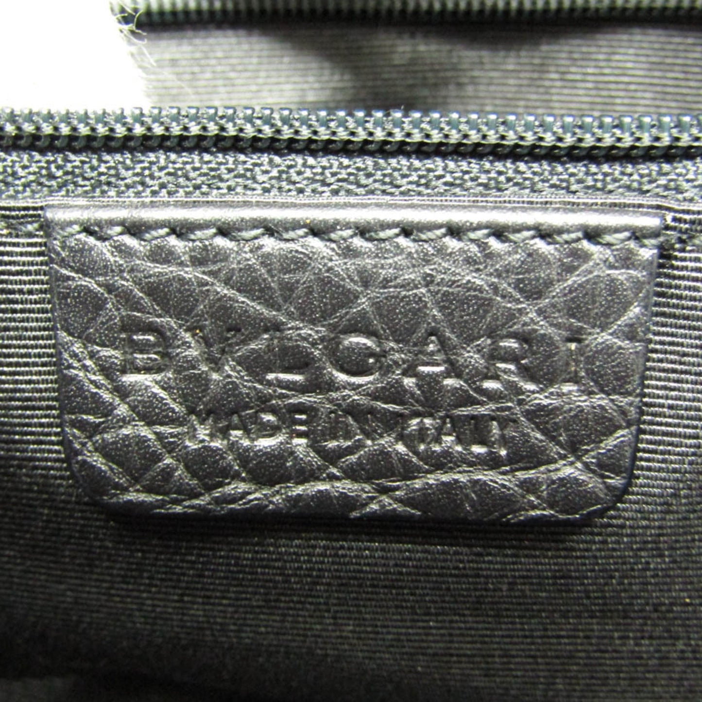 Bvlgari Canvas Black Handbags
