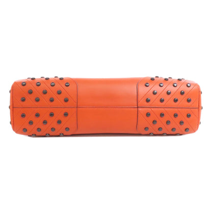 Tod's Others Orange Tote Bags