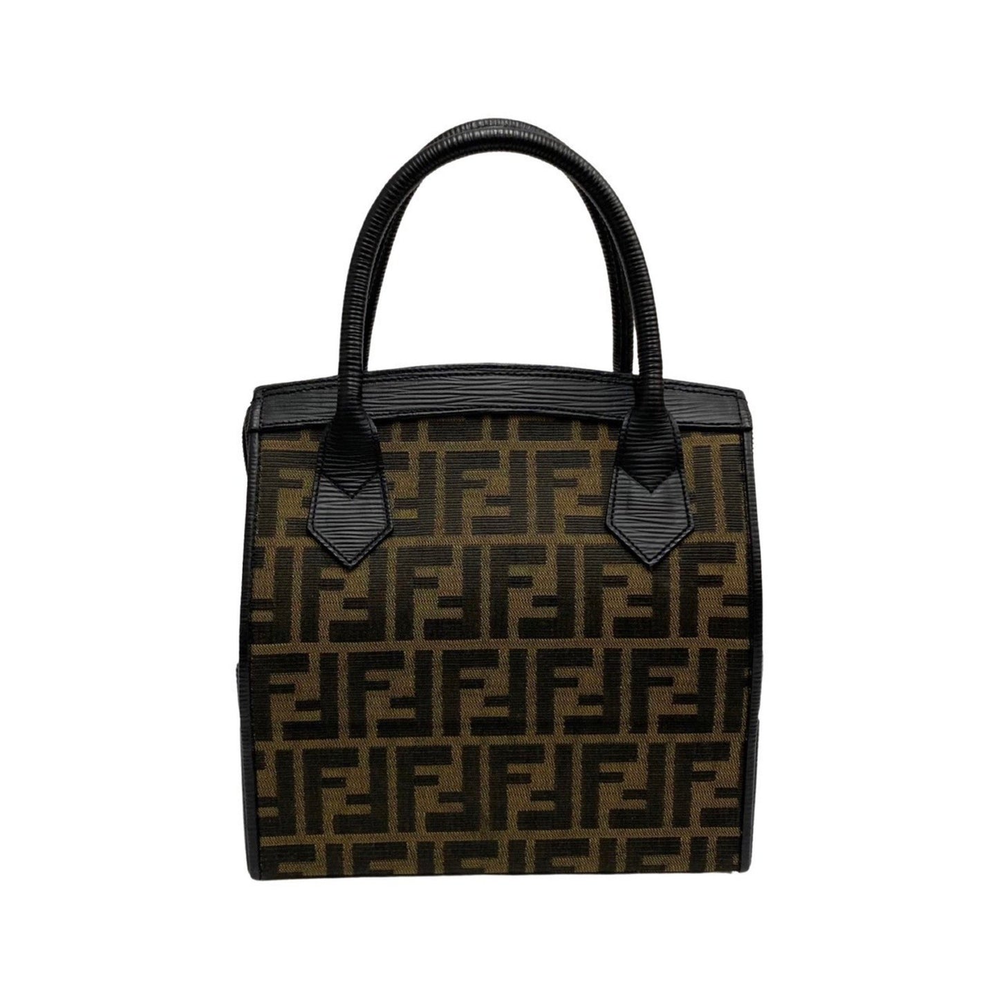 Fendi Canvas Black Handbags