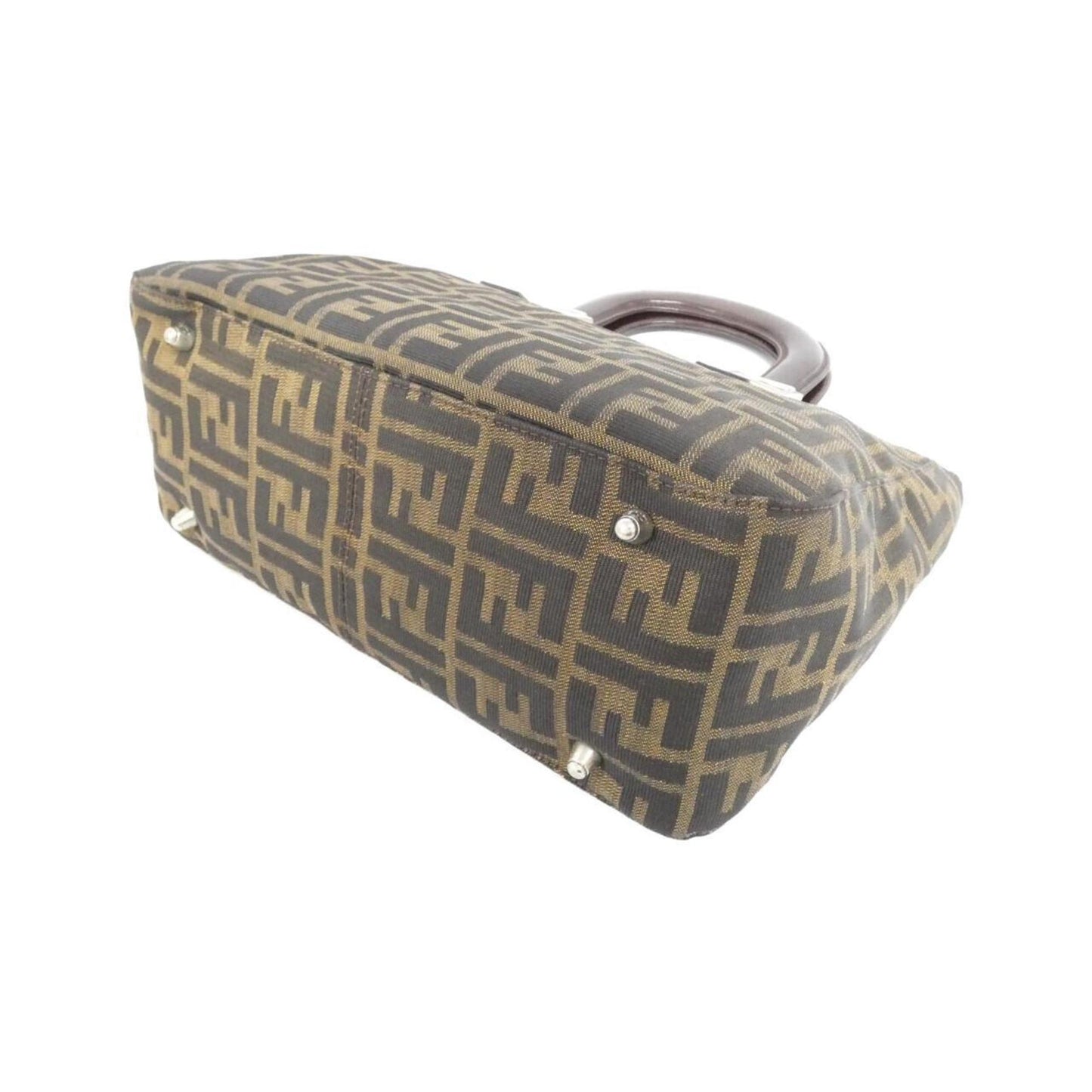 Fendi Canvas Brown Handbags