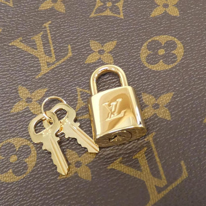 Louis Vuitton Coated Canvas Brown Handbags