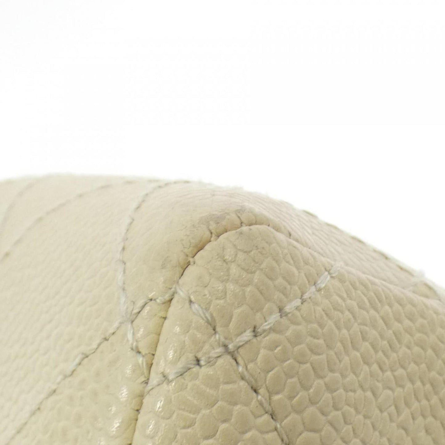 Chanel Calfskin White Shoulder Bags