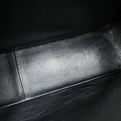 Chanel Calfskin Black Shoulder Bags