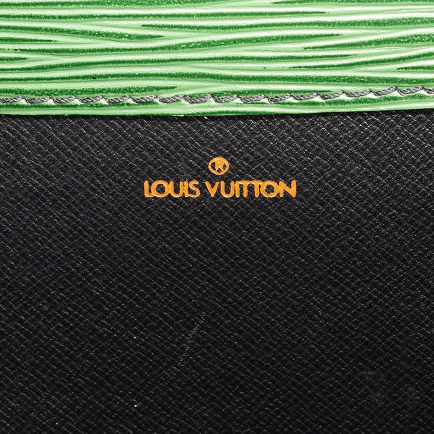 Louis Vuitton Epi Green Clutch Bags