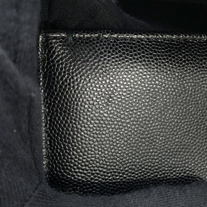 Chanel Calfskin Black Shoulder Bags