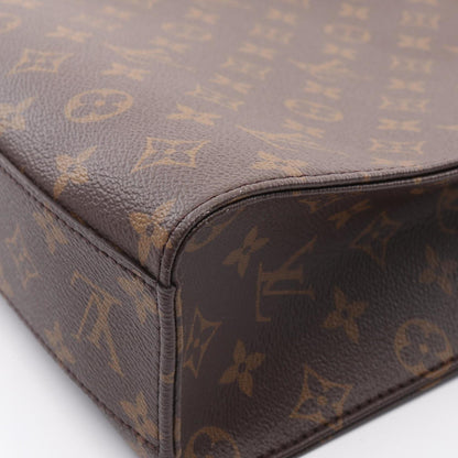 Louis Vuitton Coated Canvas Brown Tote Bags