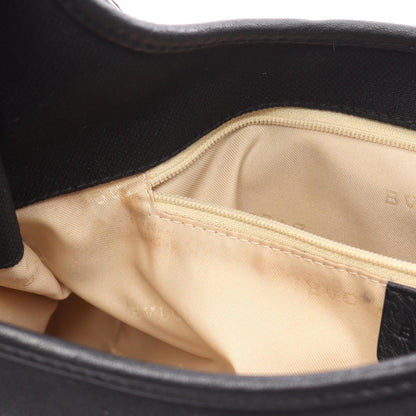 Bvlgari Canvas Black Shoulder Bags