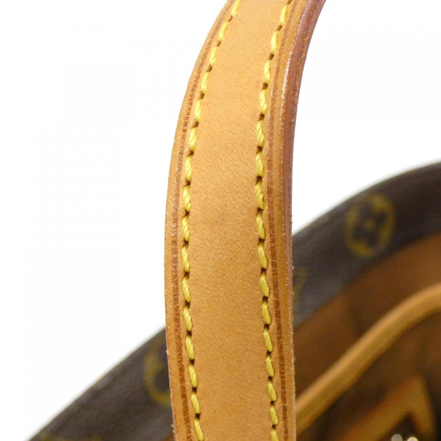 Louis Vuitton Coated Canvas Brown Handbags