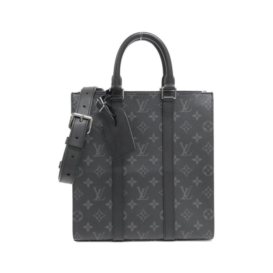 Louis Vuitton Coated Canvas Black Handbags