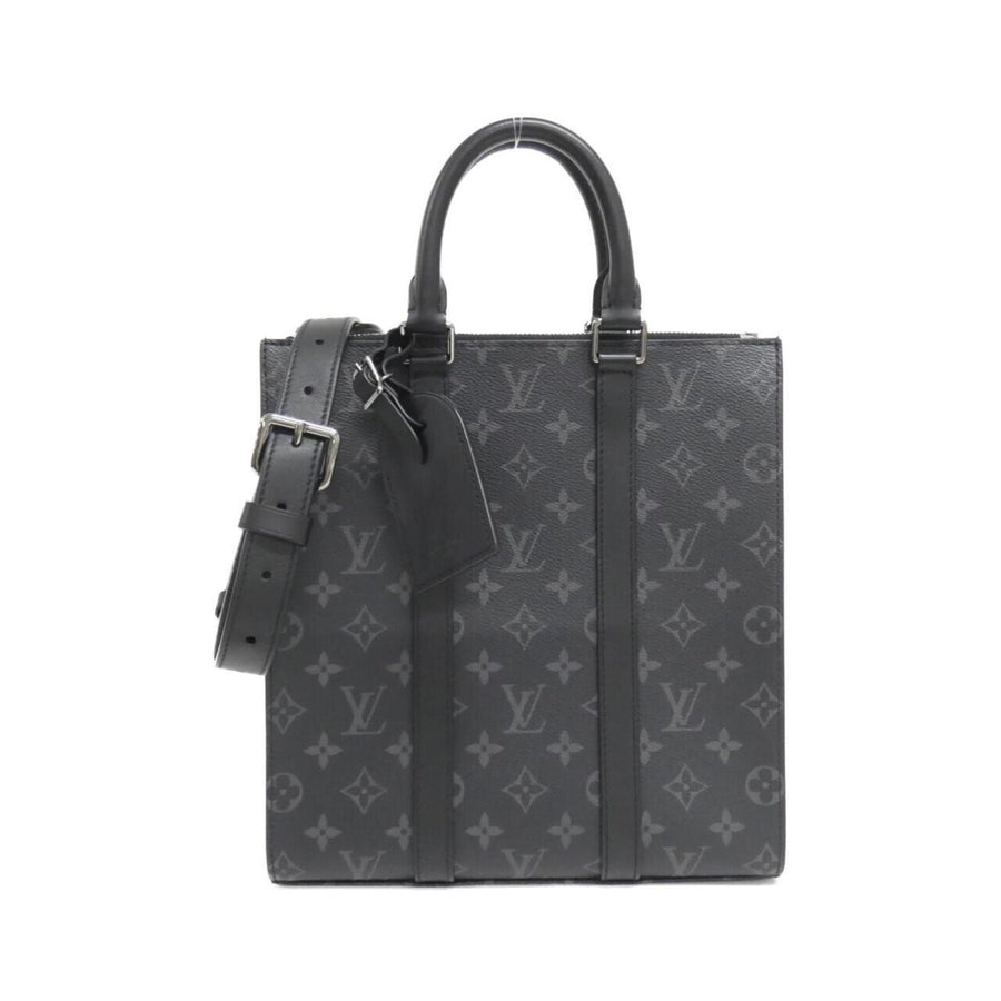 Louis Vuitton Coated Canvas Black Handbags