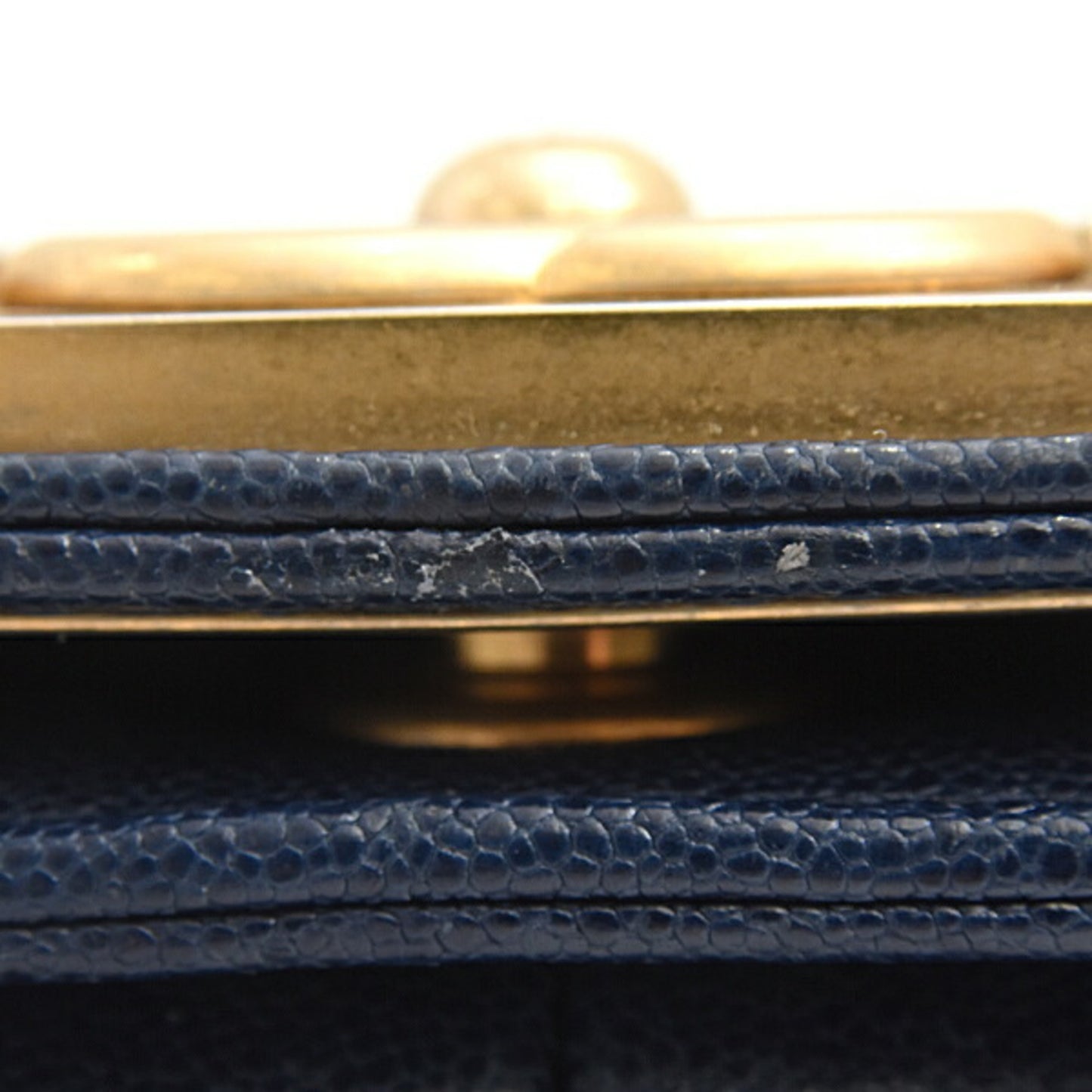 Chanel Calfskin Blue Shoulder Bags